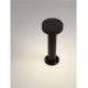 Stalpi - Stalp exterior IP65 LED 3000K GONG negru H-30cm