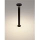 Stalpi - Stalp exterior IP65 LED 3000K GONG negru H-60cm