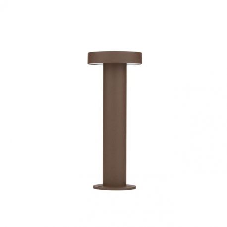 Stalpi - Stalp exterior IP65 LED 3000K GONG corten H-30cm
