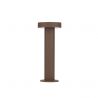 Stalp exterior IP65 LED 3000K GONG corten H-30cm