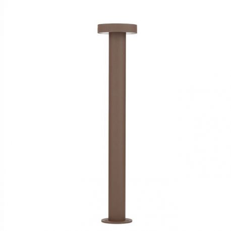 Stalpi - Stalp exterior IP65 LED 2700K GONG corten H-60cm