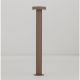 Stalpi - Stalp exterior IP65 LED 3000K GONG corten H-60cm