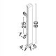 Aplice - Aplica exterior neagra liniara 60cm IP65 LED 2700K RANGE