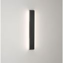 Aplica exterior neagra liniara 60cm IP65 LED 3000K RANGE