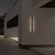 Aplice - Aplica exterior neagra liniara 100cm IP65 LED 3000K RANGE