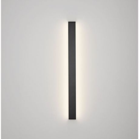 Aplice - Aplica exterior neagra liniara 100cm IP65 LED 3000K RANGE