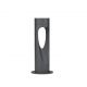 Stalpi - Stalp exterior IP65 LED ROW antracit H-30cm