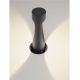 Stalpi - Stalp exterior IP65 LED ROW antracit H-30cm