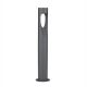 Stalpi - Stalp exterior IP65 LED ROW antracit H-60cm
