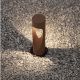 Stalp exterior IP65 LED ROW corten H-30cm