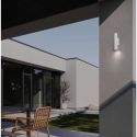 Aplica de perete exterior IP54 ROUX alb
