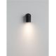 Aplice - Aplica de perete exterior IP54 VILUA negru