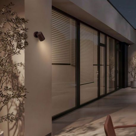 Aplice - Aplica de perete exterior IP54 VILUA corten