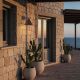 Aplice - Aplica de perete exterior IP65 ORIX corten
