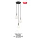 Pendule, Lustre suspendate - Lustra moderna cu 3 pendule CALVO