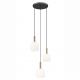 Pendule, Lustre suspendate - Lustra moderna cu 3 pendule CALVO