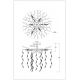 Lustre aplicate - Lustra aplicata design deosebit CINDY auriu
