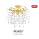 Lustre aplicate - Lustra aplicata design deosebit CINDY auriu