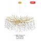 Candelabre, Lustre - Lustra suspendata design deosebit CINDY auriu