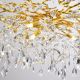Candelabre, Lustre - Lustra suspendata design deosebit CINDY auriu