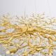 Candelabre, Lustre - Lustra suspendata design deosebit CINDY auriu