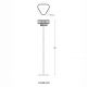 Lampadare - Lampadar, Lampa de podea design modern HELIOS