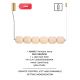 Pendule, Lustre suspendate - Lustra suspendata cu telecomanda AKARI
