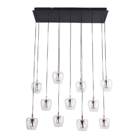 Pendule, Lustre suspendate - Lustra cu 11 pendule LED NELSON