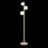 Lampadar, Lampa de podea moderna FORES auriu