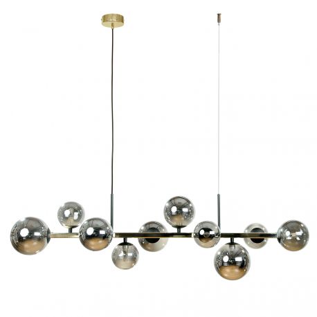 Pendule, Lustre suspendate - Lustra cu 10 surse de lumina SERENITY auriu