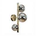 Aplica de perete cu 3 surse de lumina SERENITY auriu