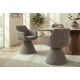 Scaune - Scaun pivotant AMBIENTO tesatura Chenille maro
