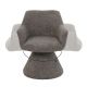 Scaune - Scaun pivotant AMBIENTO tesatura Chenille maro