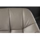 Seturi scaune, HoReCa - Set de 2 scaune pivotante PAPILLON piele taupe/ negru