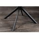 Seturi scaune, HoReCa - Set de 2 scaune pivotante PAPILLON catifea greige/ negru