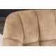 Seturi scaune, HoReCa - Set de 2 scaune pivotante PAPILLON catifea greige/ negru