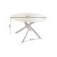 Mese dining - Masa rotunda cu blat din ceramica ALPINE 120cm