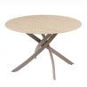 Masa rotunda cu blat din ceramica ALPINE 120cm