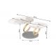 Masute Living - Masuta de cafea moderna cu doua blaturi rotative din ceramica DANCING RINGS 80-135cm