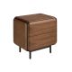 Noptiere - Noptiera design LUX cu sertare Walnut Veneer