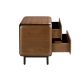 Noptiere - Noptiera design LUX cu sertare Walnut Veneer