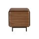 Noptiere - Noptiera design LUX cu sertare Walnut Veneer
