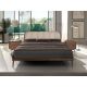Paturi - Pat dublu tapitat design LUX Walnut Veneer 180x200cm