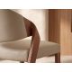 Scaune Bar - Scaun de bar din lemn si piele sintetica Mink