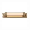 Aplica de perete LED baie IP44 KALIA auriu