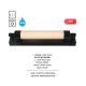 Iluminat pentru baie - Aplica de perete LED baie IP44 KALIA negru