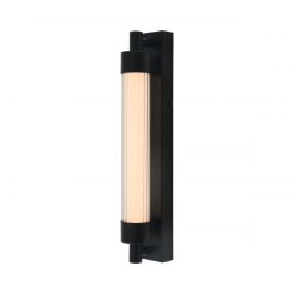 Aplice, corpuri de iluminat pentru pereti - Aplica de perete LED baie IP44 KALIA negru