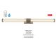 Iluminat pentru baie - Aplica de perete LED baie IP44 EDDIE 63cm
