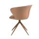 Scaune - Scaun modern pivotant piele sintetica Camel