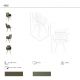 Scaune - Scaun modern design italian Olive green
